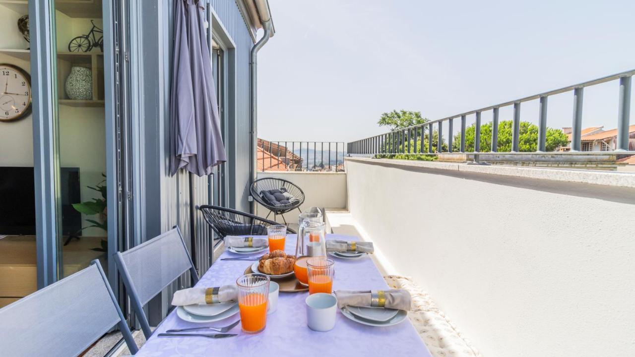 Terrace Pool Apartment Oporto By Lovelystay Ngoại thất bức ảnh